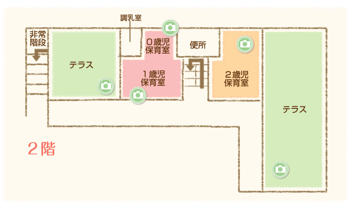 施設内マップ２F